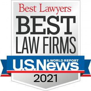 U.S. News Best Lawyers® award of “Best Law Firm